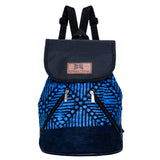 African Print Mini Backpack ( Ada astec, Ada adire & Ada blue )