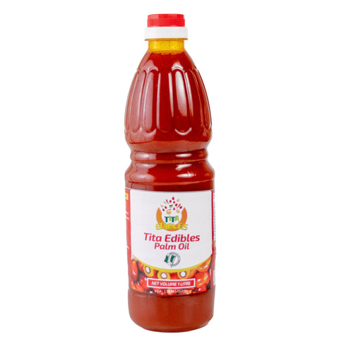 Tita Edibles Palm Oil | Natural Palm Fruits Oil | Red Palm Oil for Cooking Marinating & Frying | Healthy Food Oil