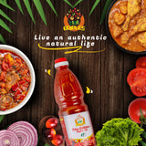 Tita Edibles Palm Oil | Natural Palm Fruits Oil | Red Palm Oil for Cooking Marinating & Frying | Healthy Food Oil