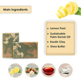 Tamed Lux Lemon Peel Exfoliating Bar Soap
